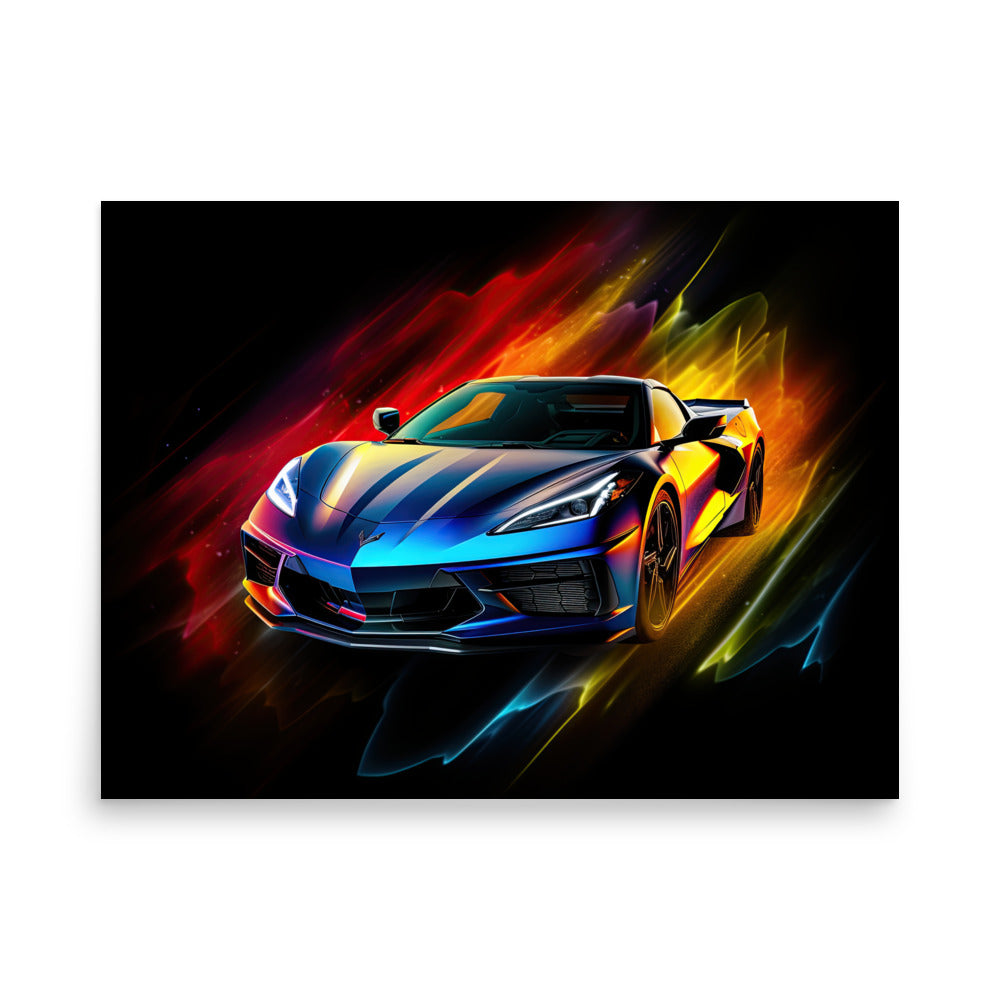 Rapid Blue Explosion (Poster)