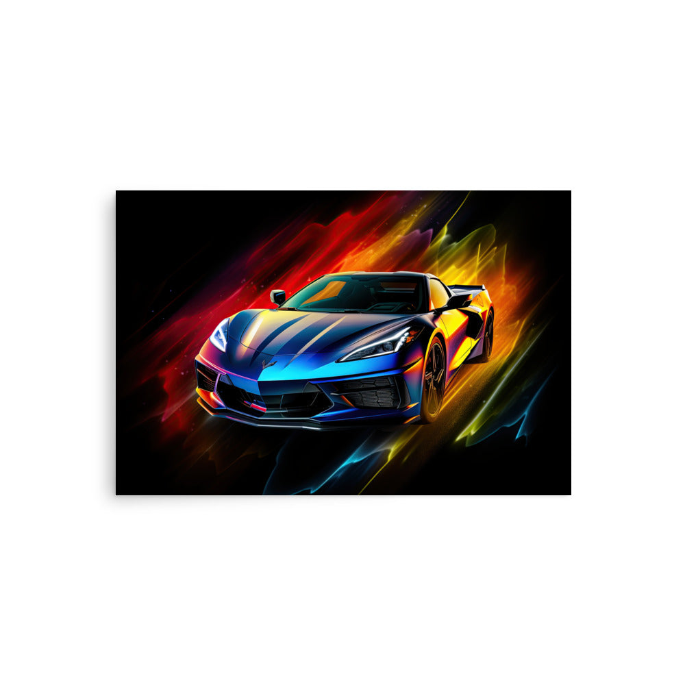 Rapid Blue Explosion (Poster)