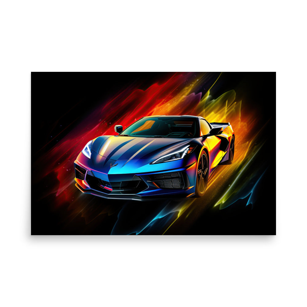 Rapid Blue Explosion (Poster)