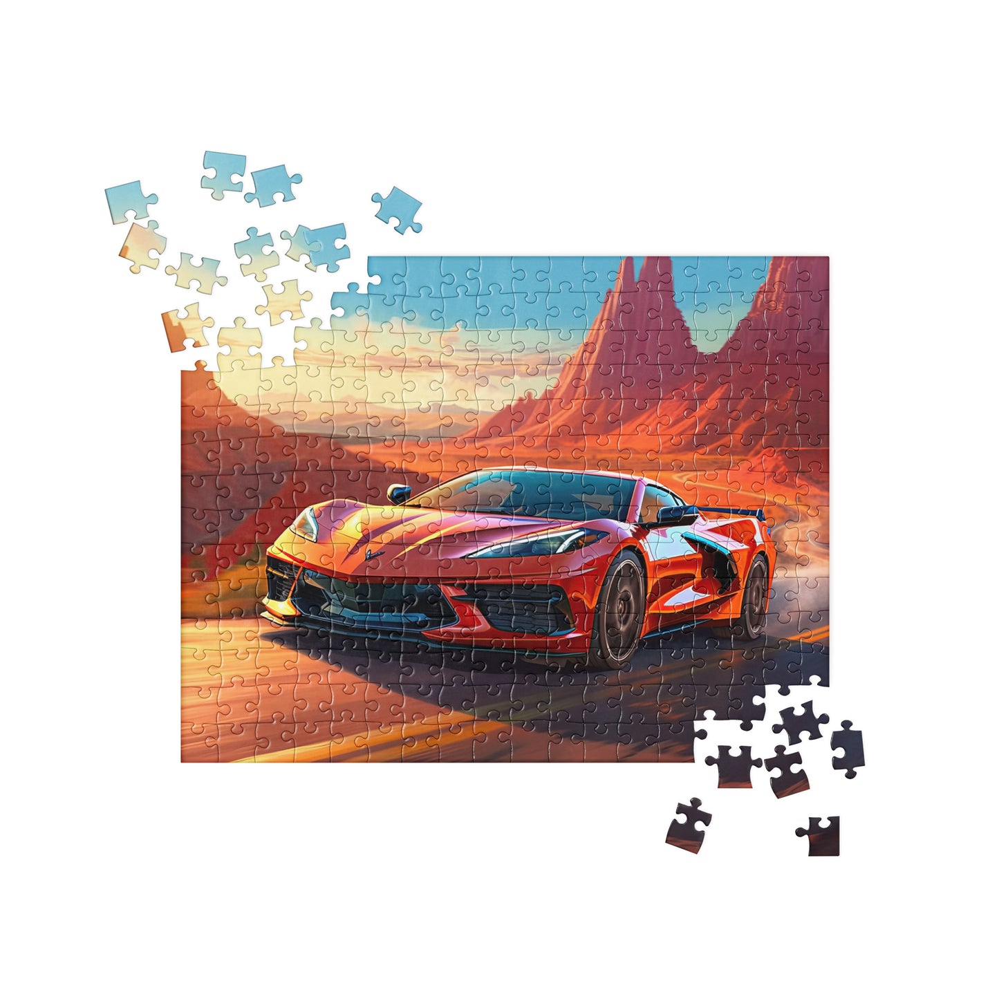 Torch Red Jigsaw puzzle