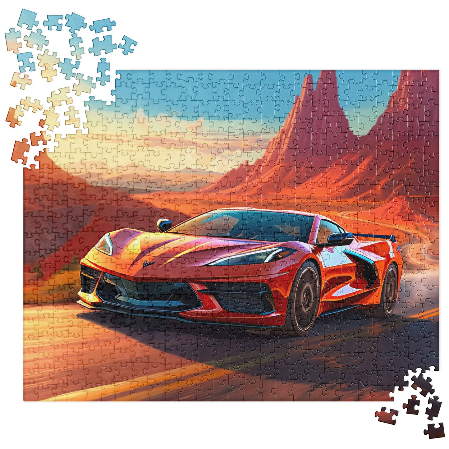 Torch Red Jigsaw puzzle