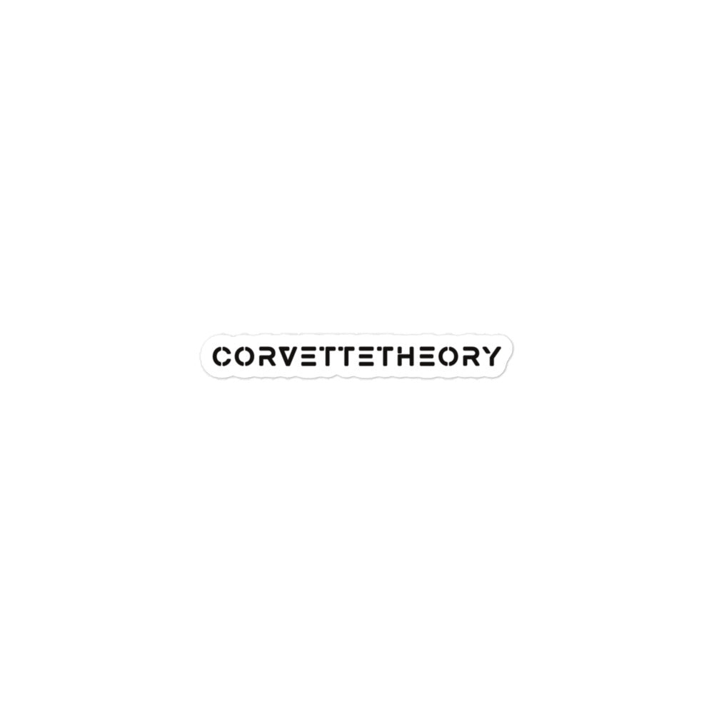 CorvetteTheory Vinyl Stickers