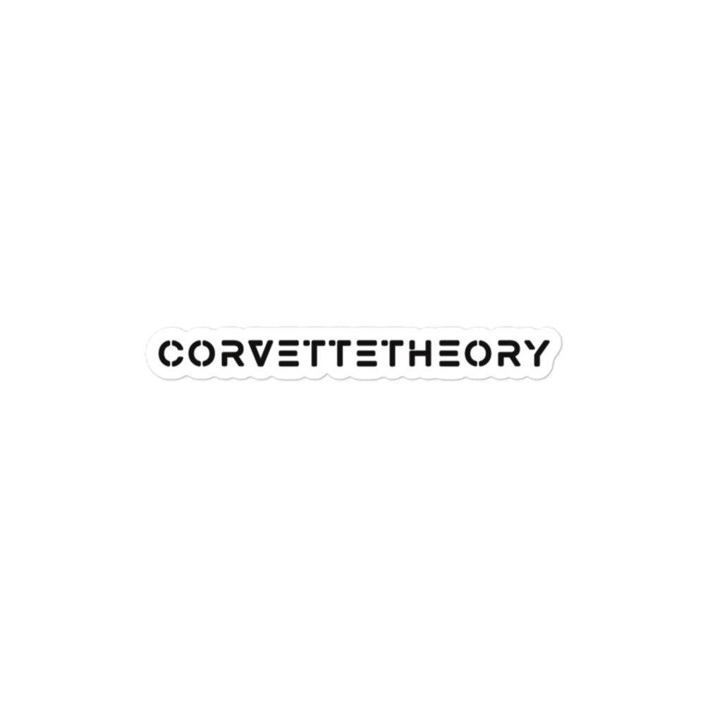 CorvetteTheory Vinyl Stickers