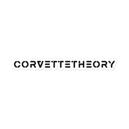 CorvetteTheory Vinyl Stickers