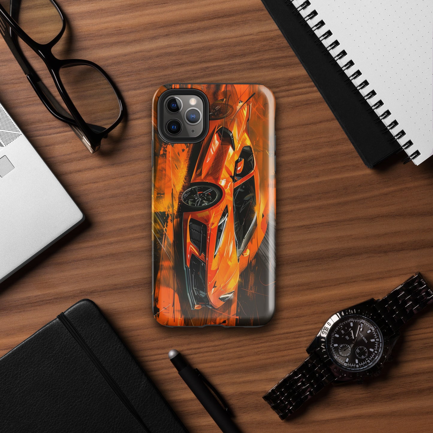 Tough Case for iPhone® (Inferno Blaze)