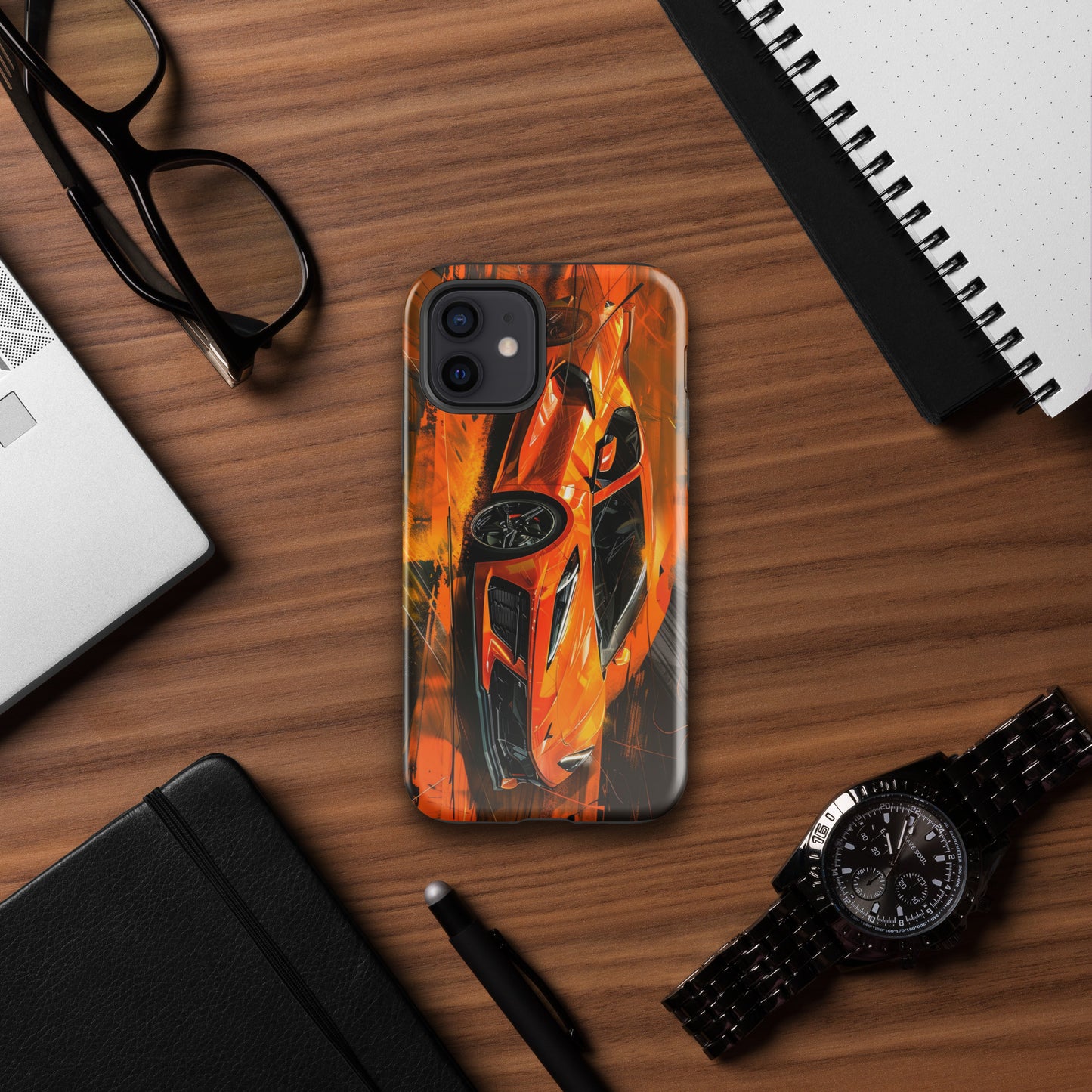 Tough Case for iPhone® (Inferno Blaze)