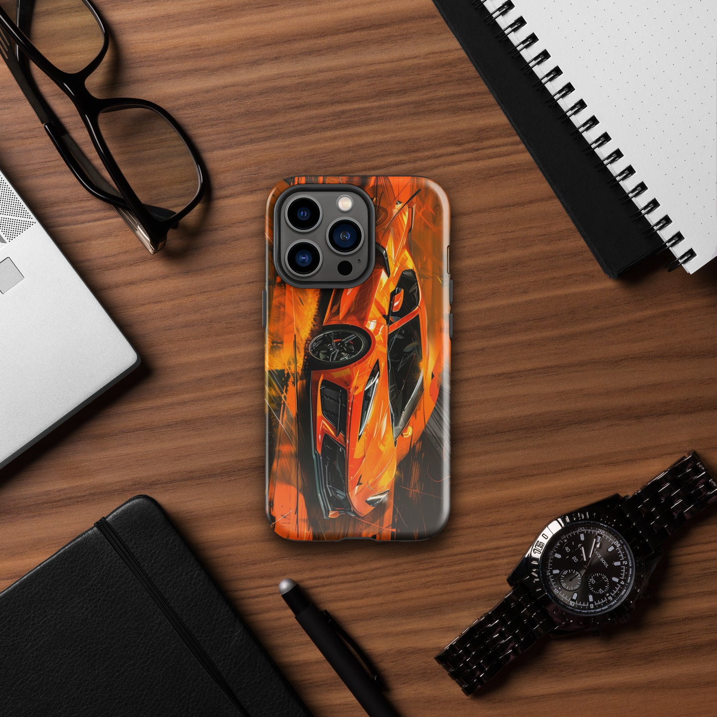 Tough Case for iPhone® (Inferno Blaze)